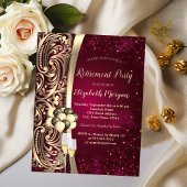 Gold Swirls Glas, hoge-heelverhoging Kaart