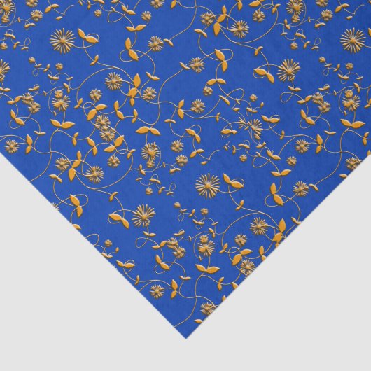 Gold Swirls-papier Tissuepapier (Detail)