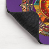 Gold Symbolic Sun Mandala Muismat (Hoek)