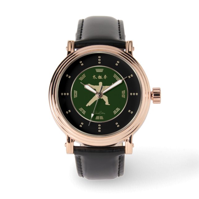 Gold Tai Chi Luxe Horloge (Voorkant)