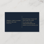 Gold Tai Chi Visitekaartje (Achterkant)