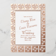 Gold Talavera Mexicaans Spaans Weddenschap geperst