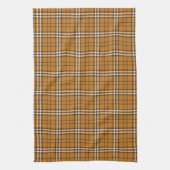 Gold Tartan Kitchen Towel Theedoek (Verticaal)