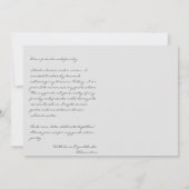 Gold Tassel Class of 2023 Photo Script Afstuderen Kaart (Achterkant)