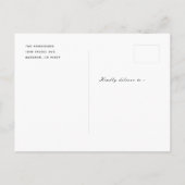 Gold Tassel en Pet 2 Foto grijs Afstuderen Aankondigingskaart (Achterkant)