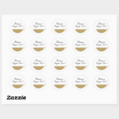 Gold Teacup Envelope Seal & Sticker (Vel)