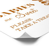 Gold Teddy Balloon Babies Are Sweet Poster (Hoek)