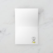 Gold Tennis Blank bedankt (Binnen)