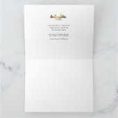 Gold Texas State Moving Announcement kaart (Binnen)