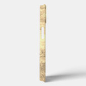 Gold Texture Believe Case-Mate iPhone Case (Achterkant / Rechts)