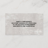 Gold Texture Brushes | Textielwand Visitekaartje (Achterkant)