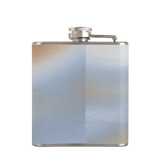 Gold Texture Heupfles (Achterkant)