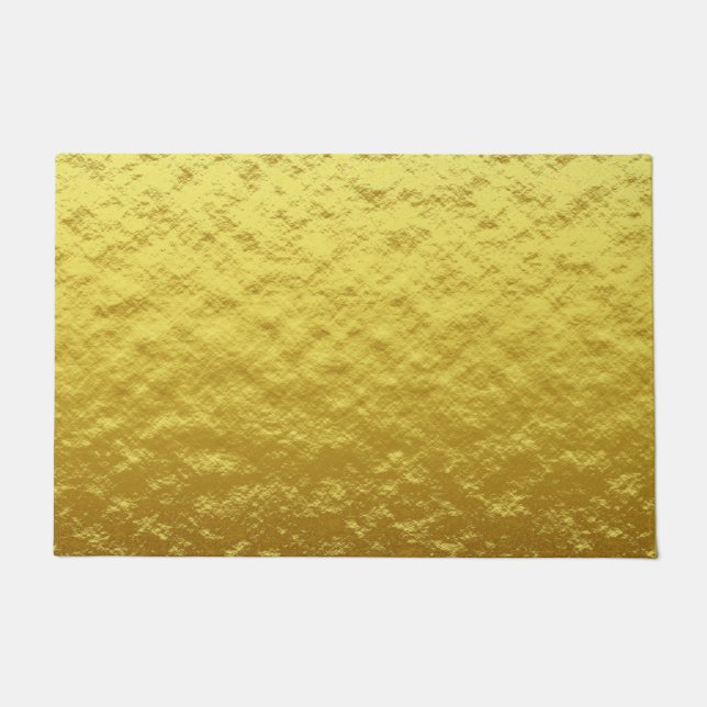 Gold Texture Pattern (Luxurous Golden Glow) Deurmat (Voorkant)