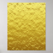 Gold Texture Pattern (Luxurous Golden Glow) Poster (Voorkant)
