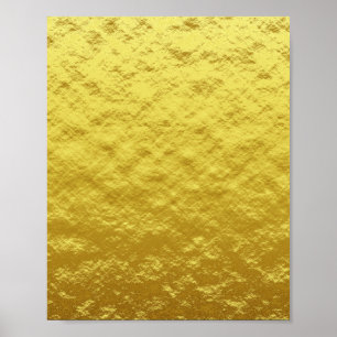Gold Texture Pattern (Luxurous Golden Glow) Poster