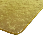 Gold Texture Pattern (Luxurous Golden Glow) Snijplank (Hoek)