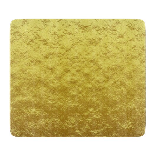 Gold Texture Pattern (Luxurous Golden Glow) Snijplank (Voorkant)