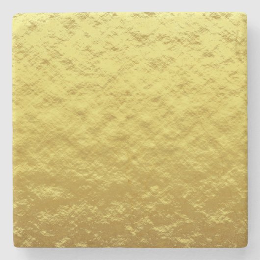 Gold Texture Pattern (Luxurous Golden Glow) Stenen Onderzetter (Voorkant)