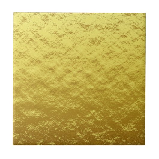 Gold Texture Pattern (Luxurous Golden Glow) Tegeltje (Voorkant)