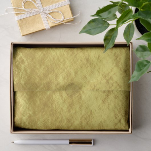 Gold Texture Pattern (Luxurous Golden Glow) Tissuepapier (Geschenk)