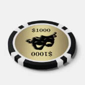 Gold Theater Markers Poker Chips (Enkel)