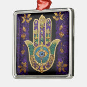  Gold Third Eye Hamsa Metalen Ornament (Links)
