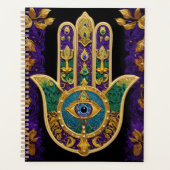  Gold Third Eye Hamsa Planner (Voorkant)