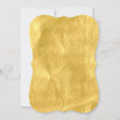 Gold Thirty en Flirty 30ste verjaardagsfeestje uit Kaart (Achterkant)