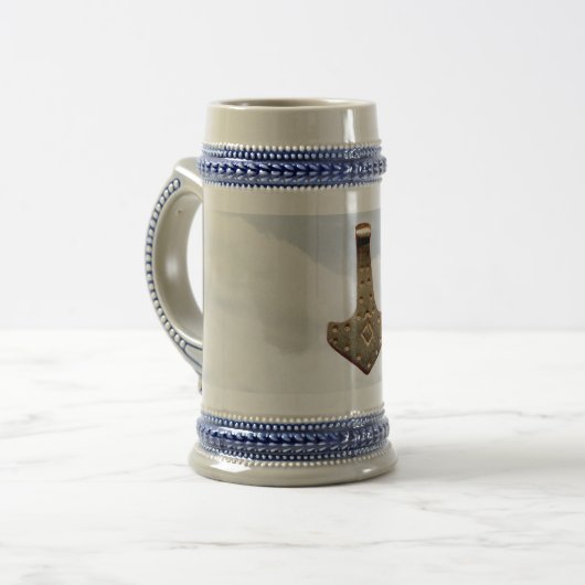 Gold Thor Hamme stein Bierpul (Voorkant links)
