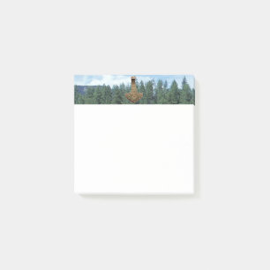Gold Thor Hammer bomen witte noot pads Post-it® Notes