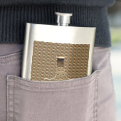 Gold Thor Hammer Gold Indent RVS kolf Flacon (Voorbeeld)