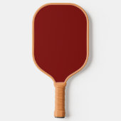 Gold Thor Hammer rode tan pickleball paddle (Achterkant)