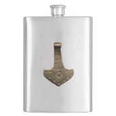 Gold Thor Hammer stainless steel flask Flacon (Voorkant)