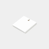Gold Thor Hammer witte notitieblokken Post-it® Notes (Schuin)