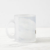 Gold Thor Hammer wolken frosted glass mok (Links)