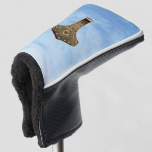 Gold Thor Hammer wolken golfclub putter cover