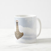 Gold Thor Hammer wolken mok (Voorkant rechts)