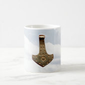 Gold Thor Hammer wolken mok (Center)