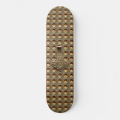 Gold Thor's Hammer Gold Indent skateboard (Voorkant)
