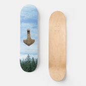"Gold Thor's Hammer Tree skateboard" Persoonlijk Skateboard (Voorkant)