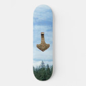 "Gold Thor's Hammer Tree skateboard" Persoonlijk Skateboard (Voorkant)