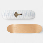 "Gold Thor's Hammer wolds skateboard" Persoonlijk Skateboard (Horizontaal)