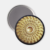 GOLD THRACIAN DISK MAGNEET (Voorkant / Achterkant)