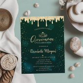 Gold Tiara, Glitter zet groen Quinceañera op Kaart