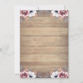 Gold Tiara, String Lights Rozen Wood Quinceañera Kaart (Achterkant)