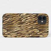 Gold Tiger Elegant Chic Stylish Case-Mate iPhone Case (Achterkant (horizontaal))