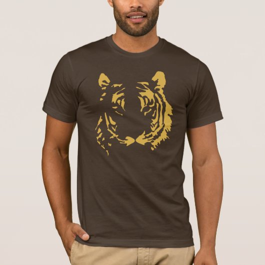 Gold Tiger T-shirt (Voorkant)