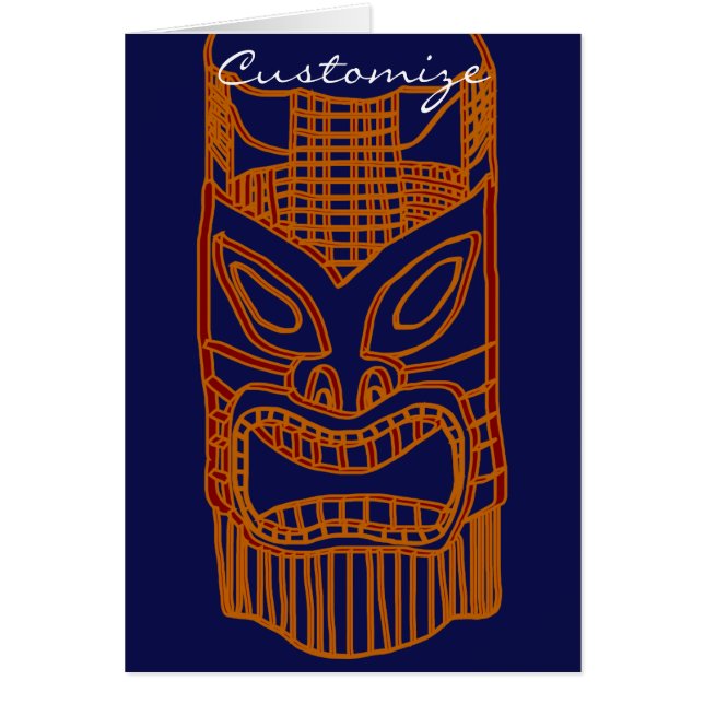 Gold Tiki Sculpture Thunder_Cove (Voorkant)