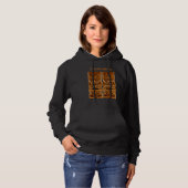 Gold Tiki Sculpture Thunder_Cove Hoodie (Voorkant volledig)