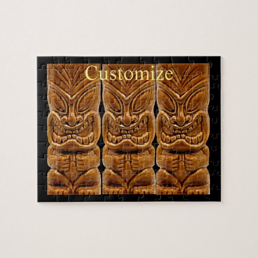 Gold Tiki Sculpture Thunder_Cove Legpuzzel (Horizontaal)